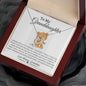 To My Granddaughter | Delicate Heart Necklace