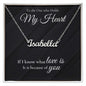 The One Who Holds My Heart | Personalize Name Necklace