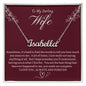 To My Wife | Personalized Name Necklace