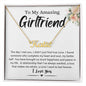 To My Amazing Girlfriend | Personalize Name Necklace