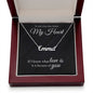 The One Who Holds My Heart | Personalize Name Necklace