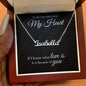 The One Who Holds My Heart | Personalize Name Necklace