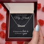 The One Who Holds My Heart | Personalize Name Necklace
