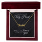 The One Who Holds My Heart | Personalize Name Necklace