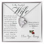 To My Beautiful Wife | Forever Love Necklace