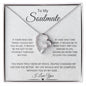 To My Soulmate I Love You/ Forever Love Necklace