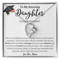 To My Amazing Daughter | Forever Love Necklace
