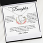 To My Beautiful Daughter/ Forever Necklace