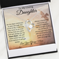 To My Love Daughter I will always Love You/ Forever Love Necklace