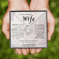 To My Amazing Wife/ Forever Love Necklace