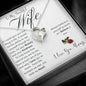 To My Beautiful Wife | Forever Love Necklace