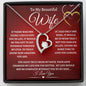 To My Beautiful Wife 2 | Forever Love Necklace