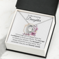 To My Amazing Daughter/Forever Love Necklace