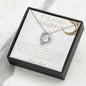 To My Beautiful Daughter | Forever Love Necklace