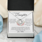 To My Beautiful Daughter/ Forever Necklace