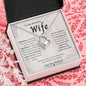 To My Amazing Wife/ Forever Love Necklace