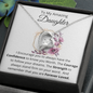To My Amazing Daughter/Forever Love Necklace