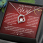 To My Beautiful Wife 2 | Forever Love Necklace