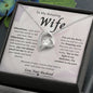 To My Amazing Wife/ Forever Love Necklace