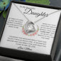To My Beautiful Daughter/ Forever Necklace