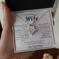 To My Amazing Wife/ Forever Love Necklace
