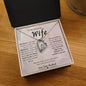 To My Amazing Wife/ Forever Love Necklace
