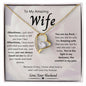 To My Amazing Wife/ Forever Love Necklace