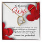 To My Loving Wife | Forever Love Necklace