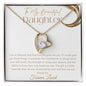 To My Beautiful Daughter | Forever Love Necklace