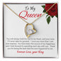 To My Queen | Forever Love Necklace