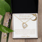 To My Beautiful Daughter | Forever Love Necklace