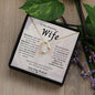 To My Amazing Wife/ Forever Love Necklace
