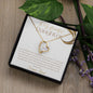 To My Beautiful Daughter | Forever Love Necklace