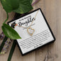 To My Amazing Daughter | Forever Love Necklace