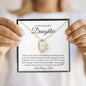 To My Beautiful Daughter | Forever Love Necklace