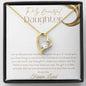 To My Beautiful Daughter | Forever Love Necklace
