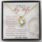To My Love My Wife | Forever Love Necklace