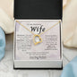 To My Amazing Wife/ Forever Love Necklace
