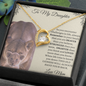 To My Daughter/ Forever Love Necklace