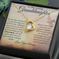 To My Loving Granddaughter/ Forever Love Necklace