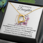 To My Amazing Daughter/Forever Love Necklace