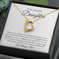 To My Beautiful Daughter | Forever Love Necklace