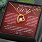 To My Beautiful Wife 2 | Forever Love Necklace