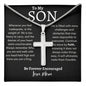 To My Son | Cross Necklace