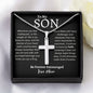 To My Son | Cross Necklace