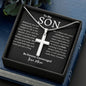 To My Son | Cross Necklace