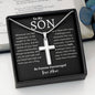 To My Son | Cross Necklace