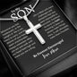 To My Son | Cross Necklace