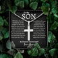 To My Son | Cross Necklace