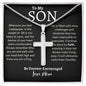 To My Son | Cross Necklace